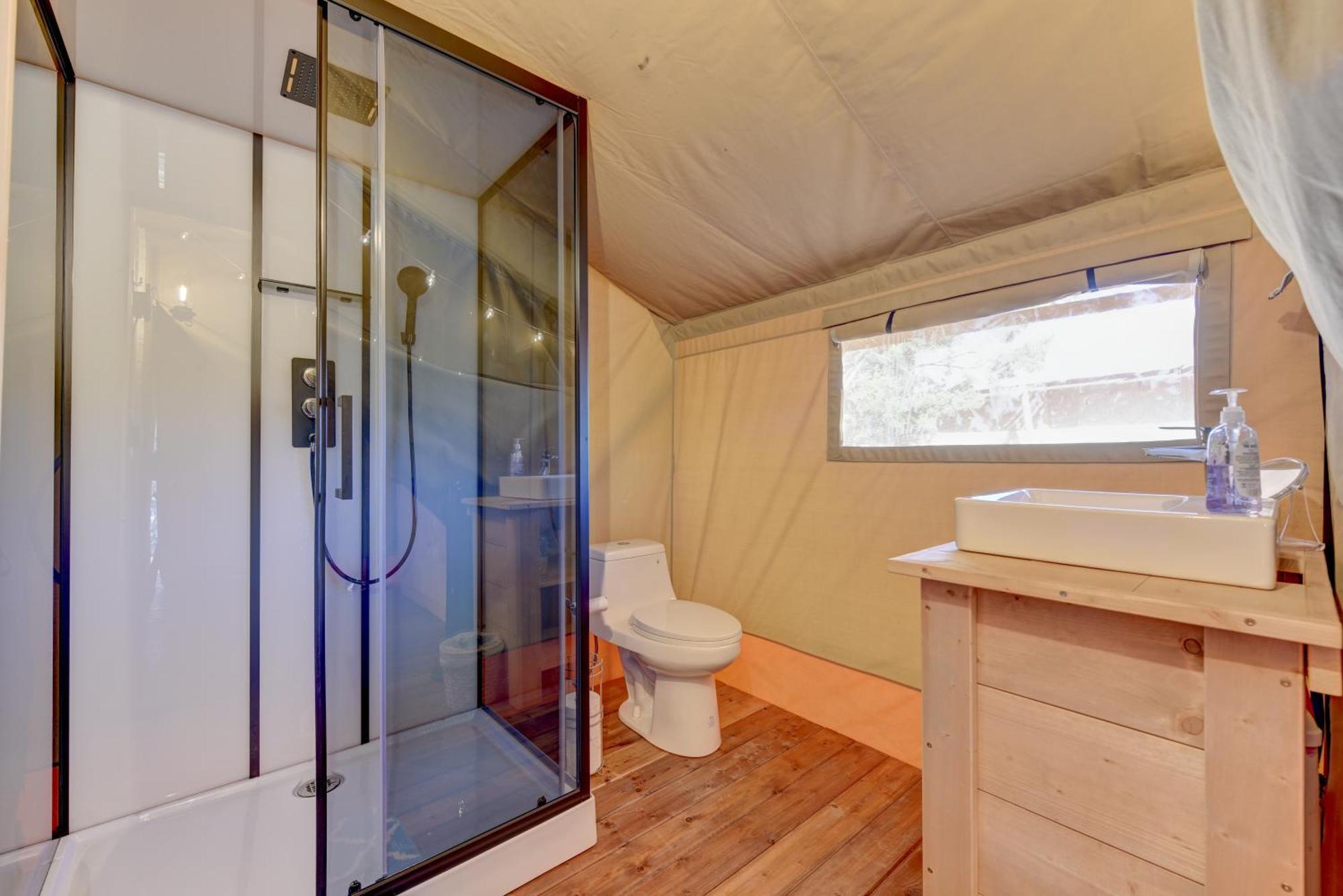 12 Fires Luxury Glamping With Heating #1 Hotel Johnson City Ngoại thất bức ảnh